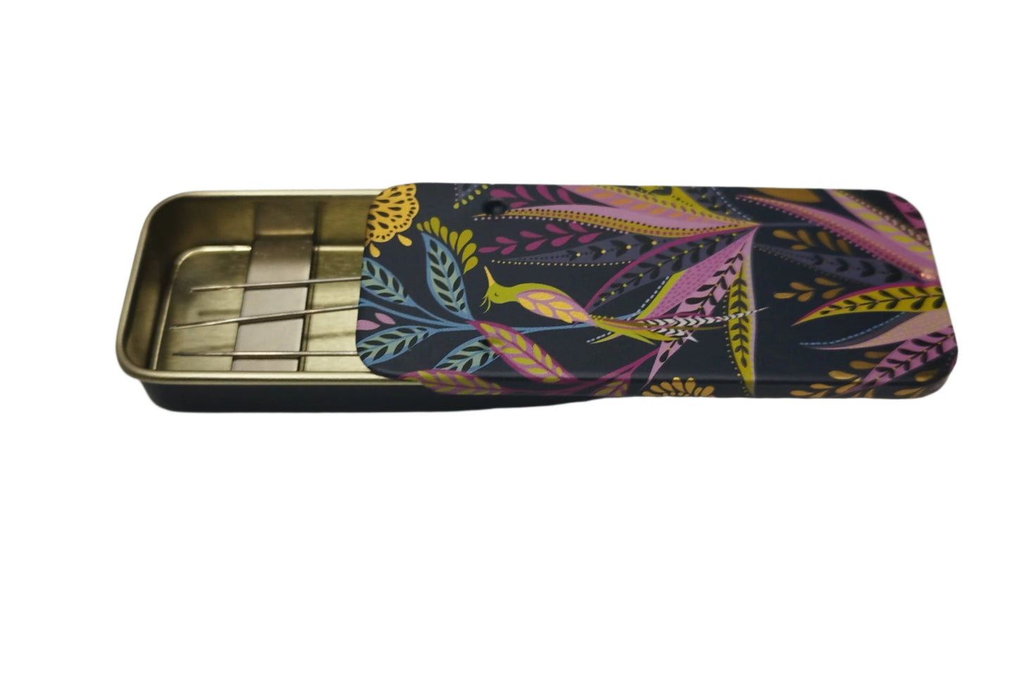 Magnetic Needle Tin Case Tiny Bird