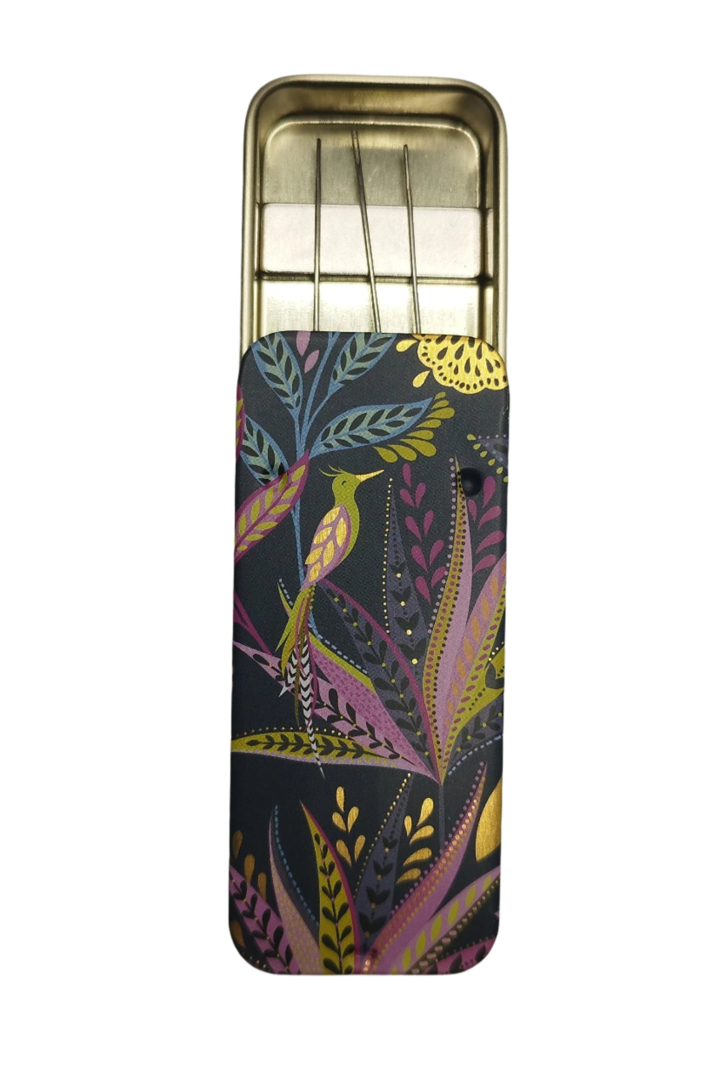 Magnetic Needle Tin Case Tiny Bird