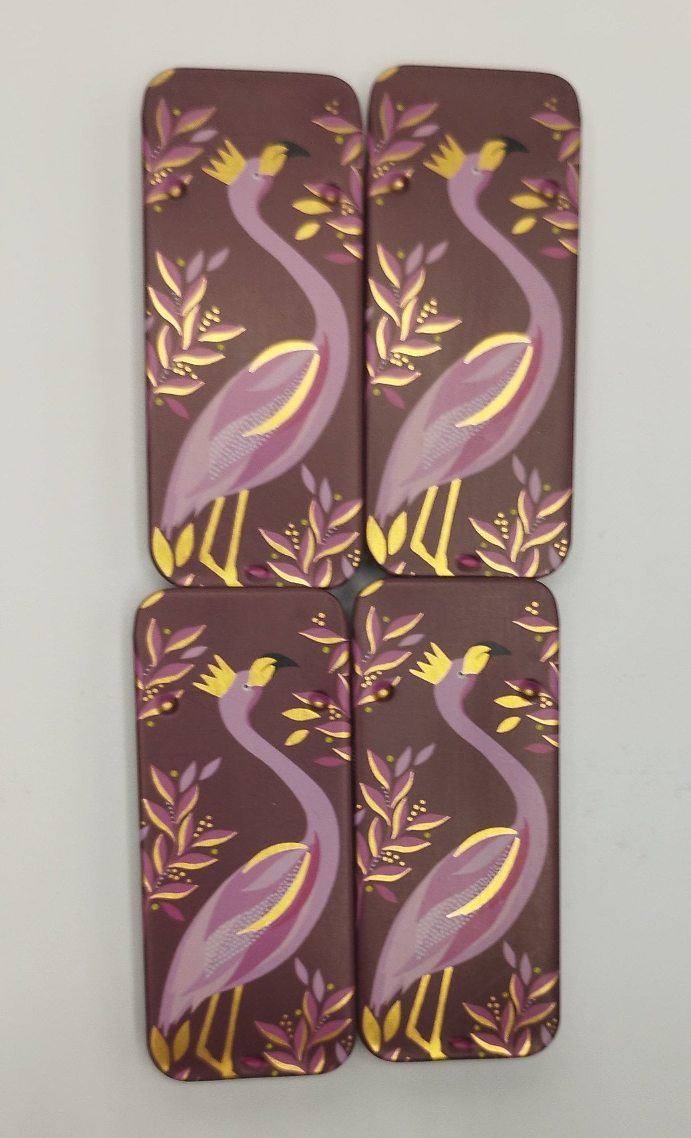 Magnetic Needle Tin Case Flamingo