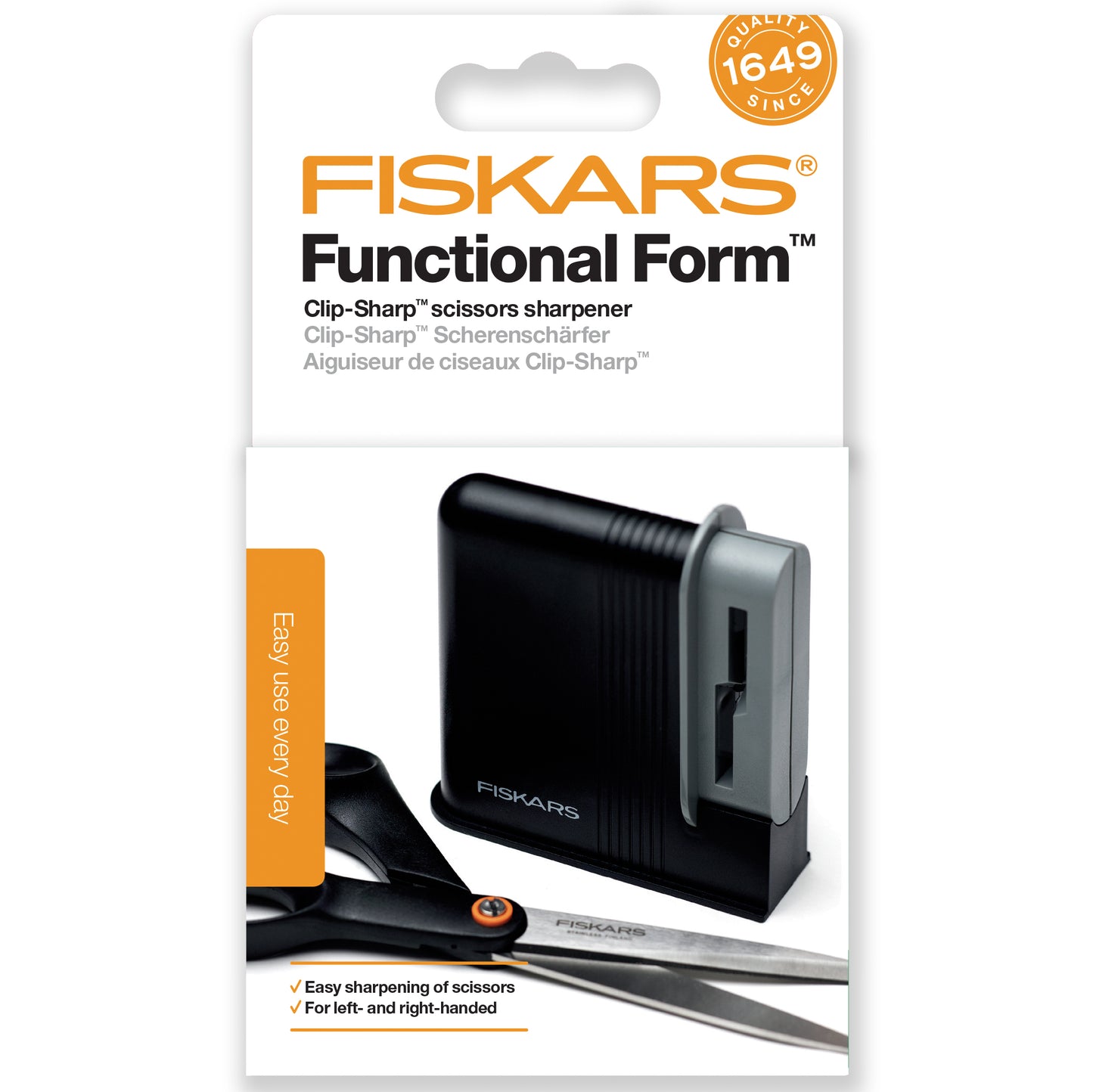 Fiskar Scissor Sharpeners - Right Handed