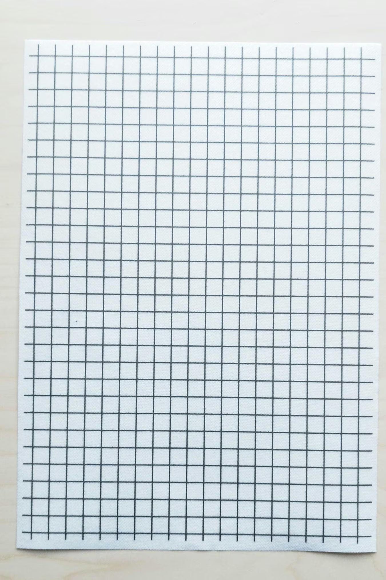 Large Washable Sashiko Transfers, Grid, Persimmon and Circles