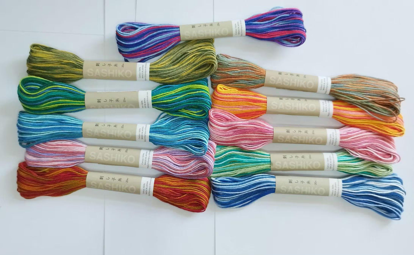 Olympus Sashiko Variegated Thread 20m