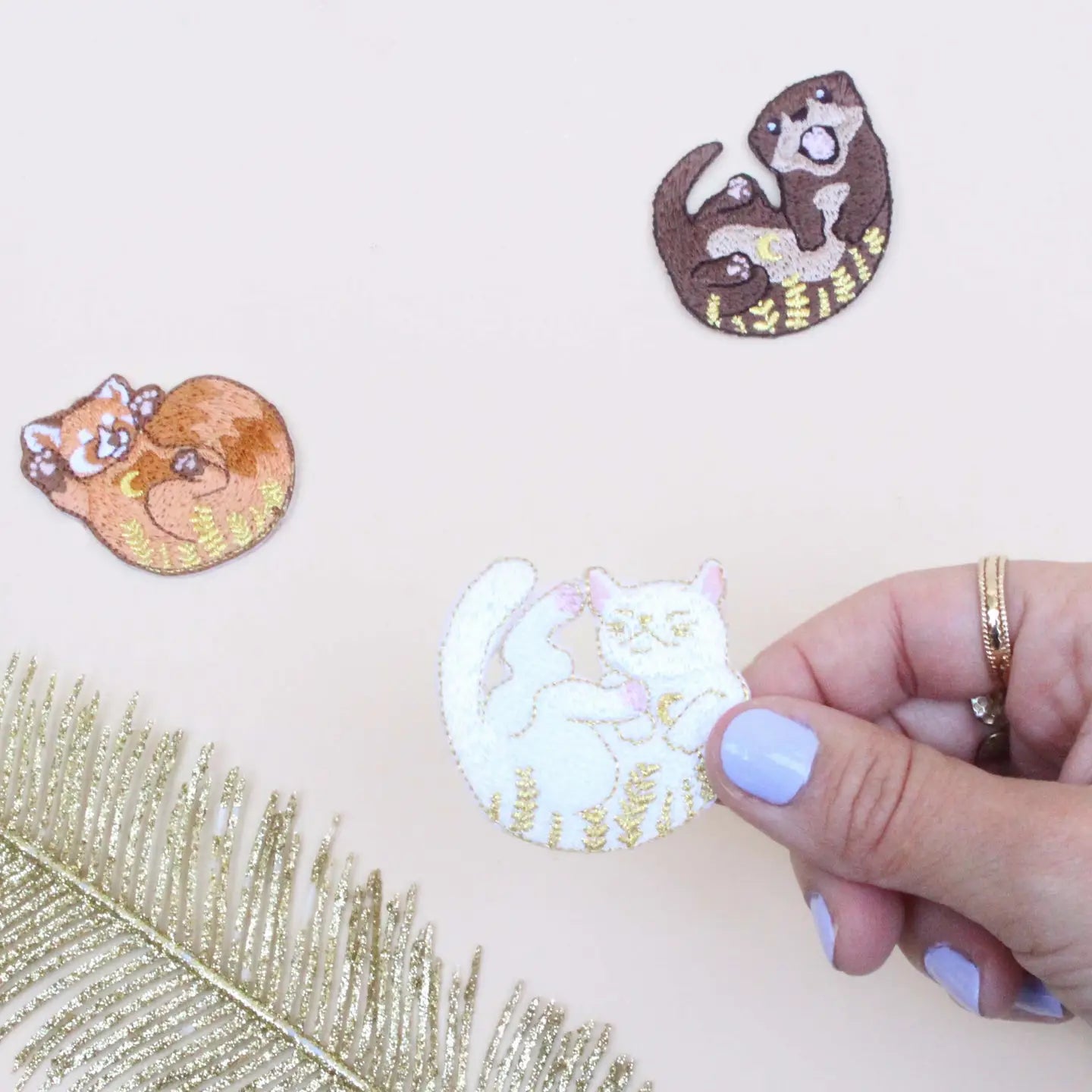Red Panda Iron on Patch