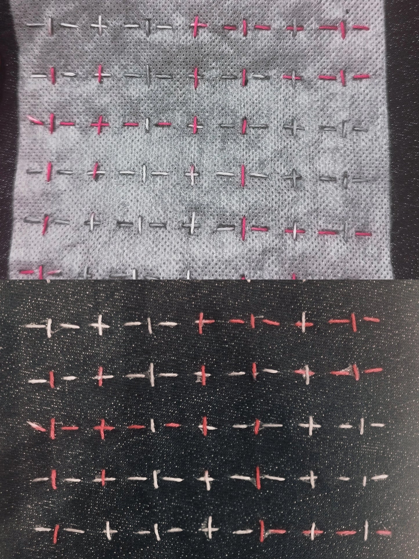 Washable Sashiko Transfers | Removable Visible Mending Transfers