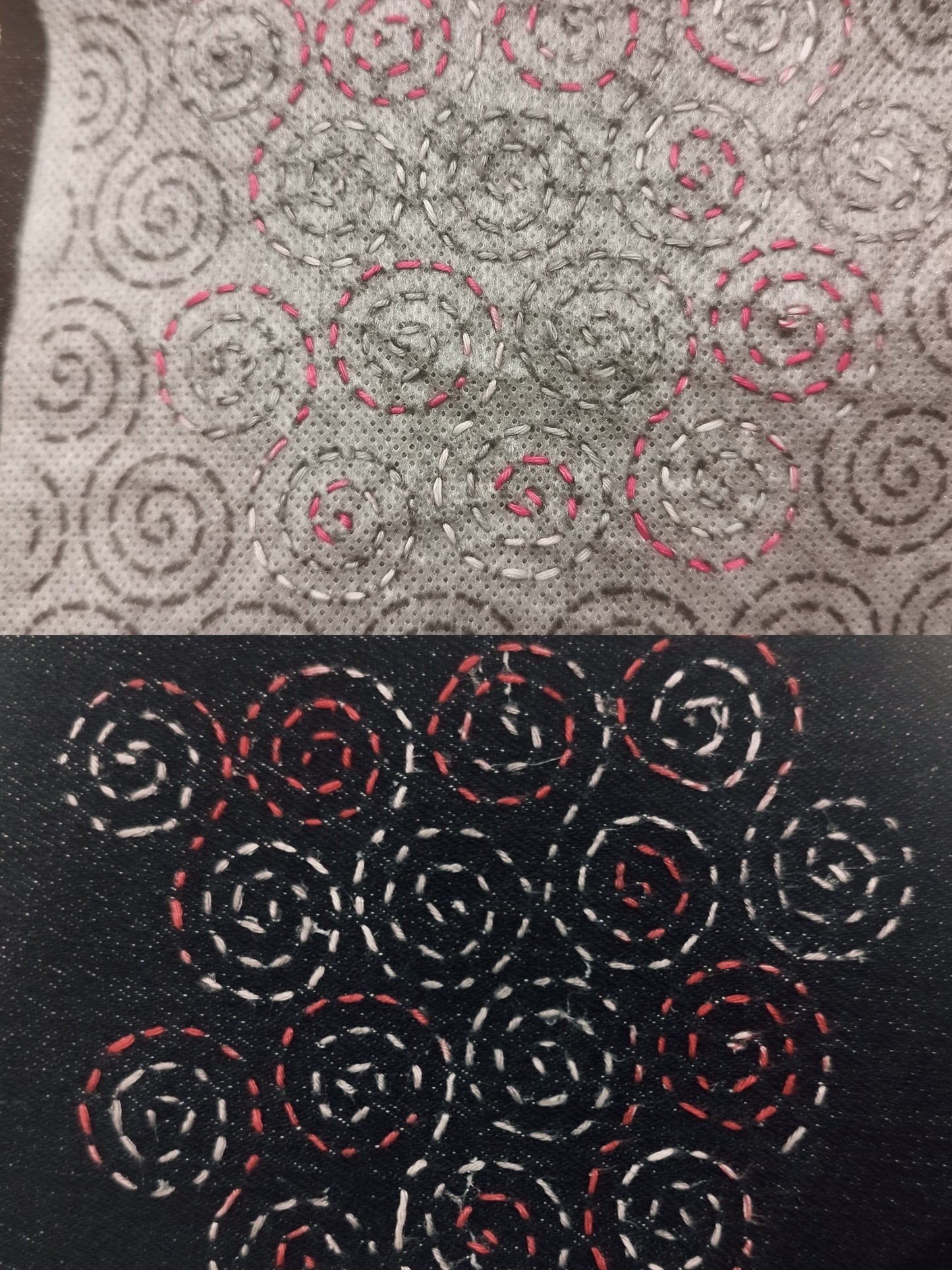 Washable Sashiko Transfers | Removable Visible Mending Transfers