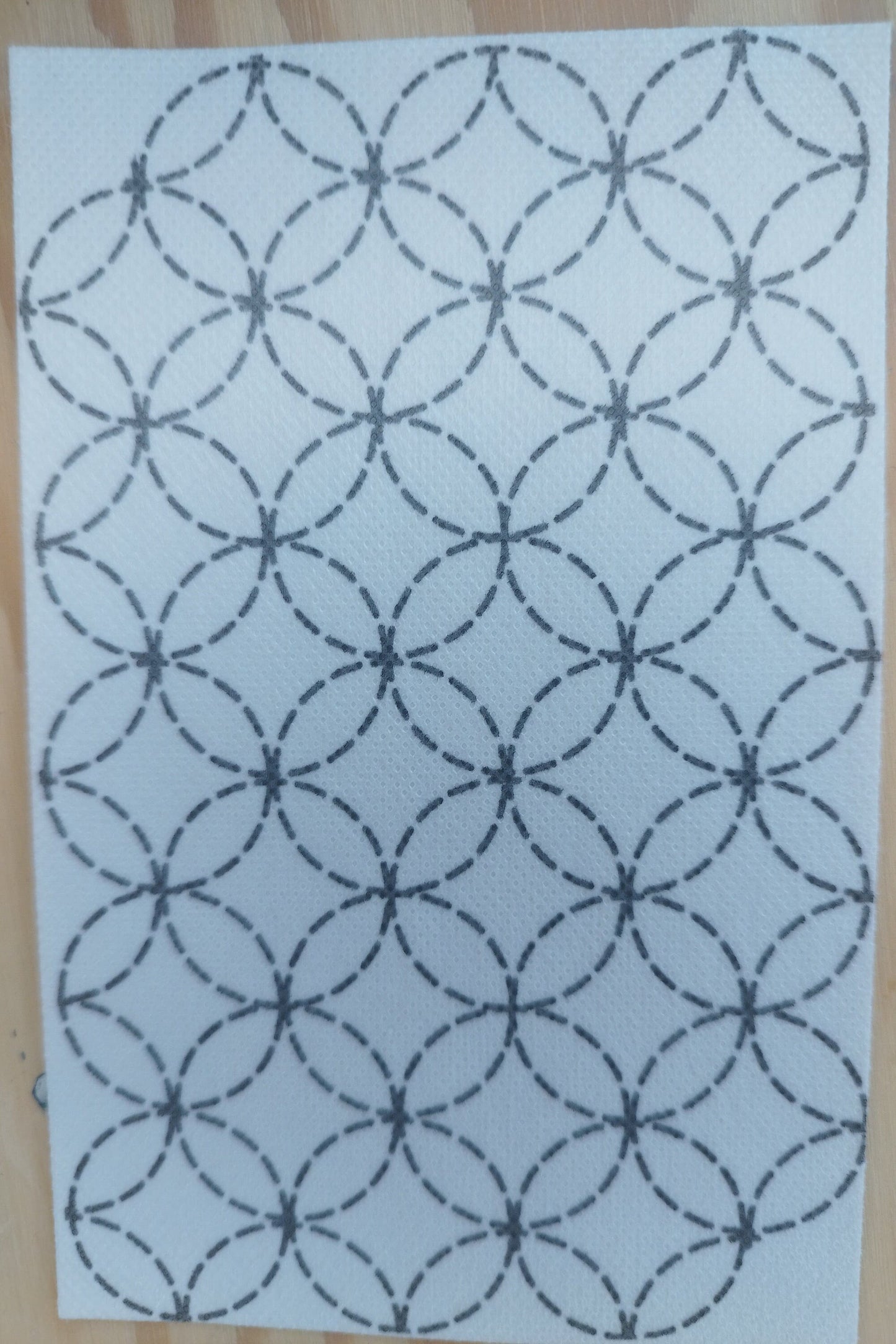 Sashiko Transfers | Removable Visible Mending Transfers | Washable Transfers