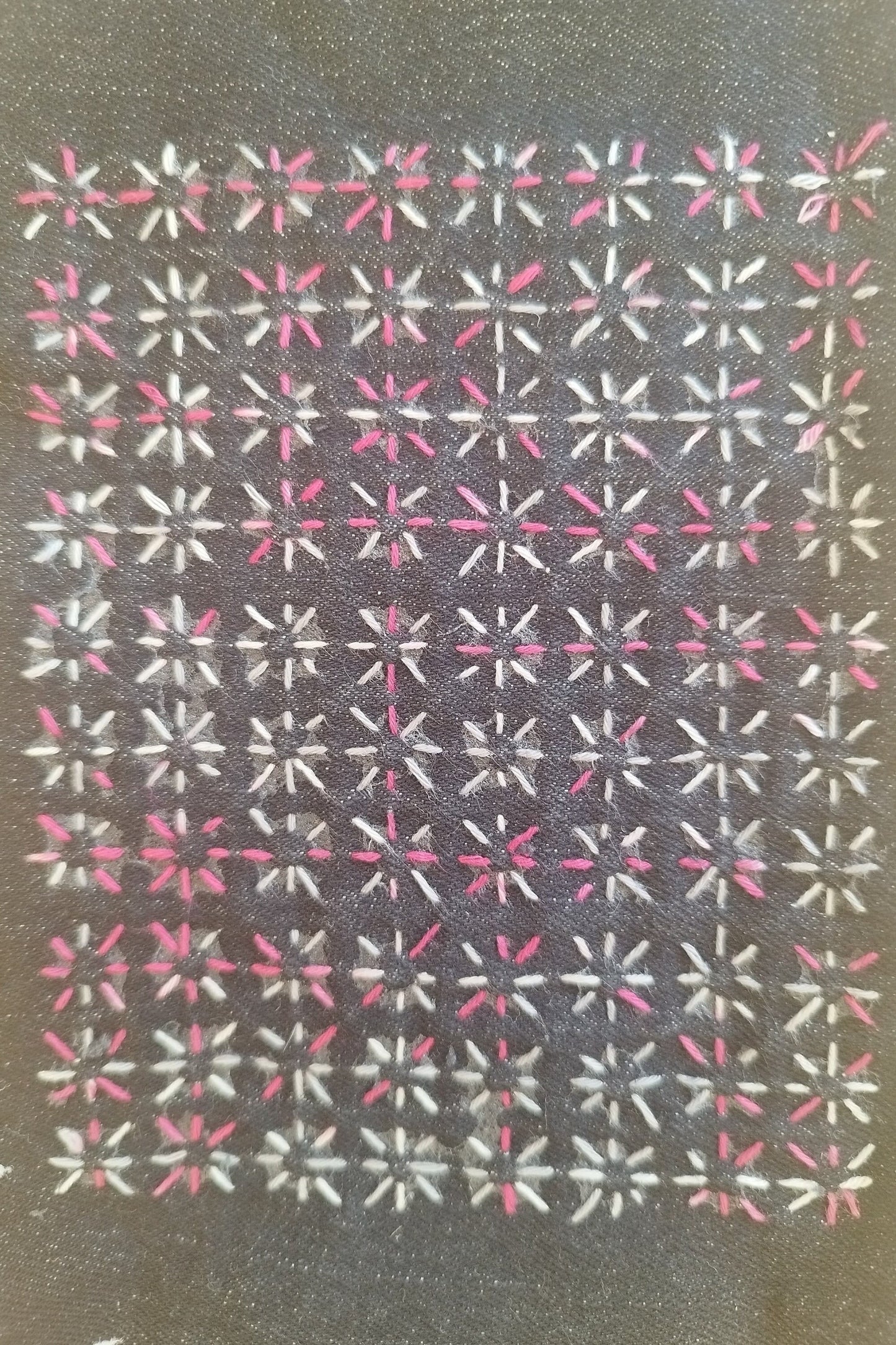 Sashiko Transfers | Removable Visible Mending Transfers | Washable Transfers