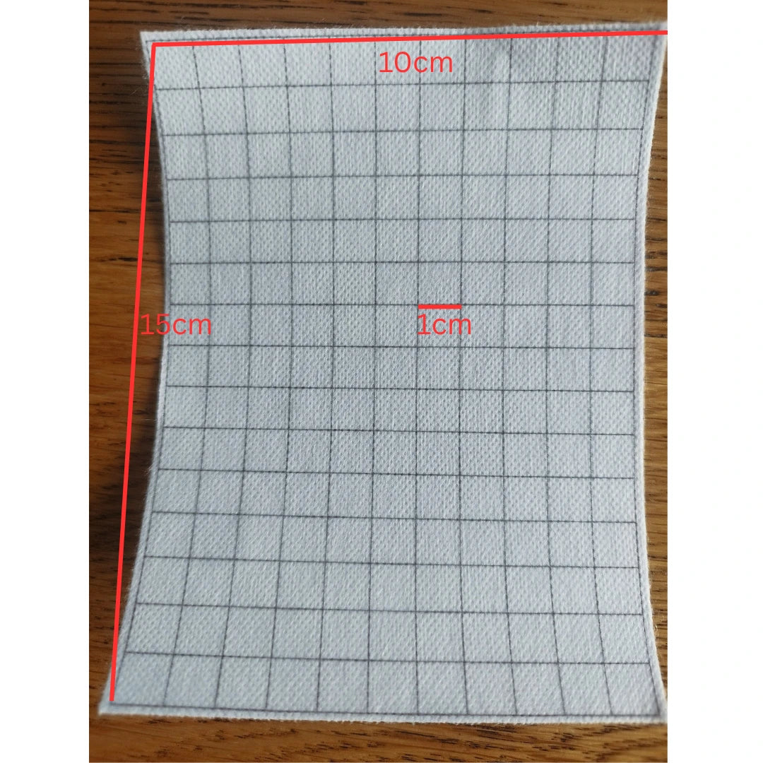 Washable Sashiko Transfers, Stitching Grid