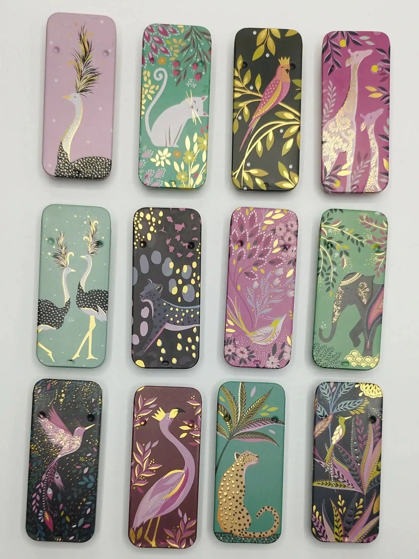 Magnetic Needle Tin Case Tiny Bird