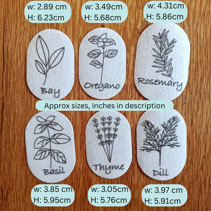 Herbal Stick and Stitch Patterns