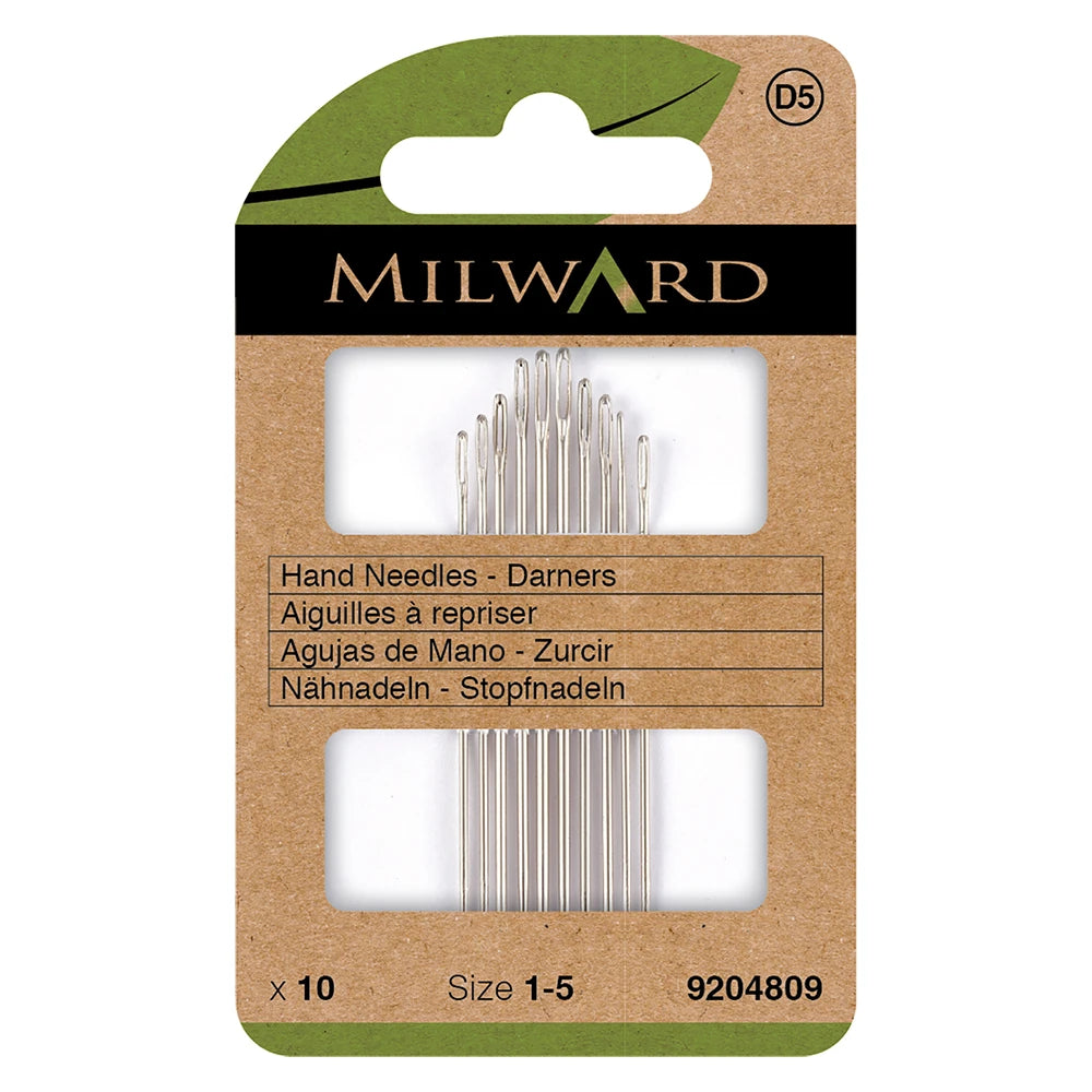 Milward Hand Sewing Needles Sizes 1-5