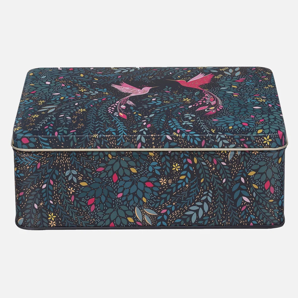 Hummingbird Storage Tin by Sara Miller