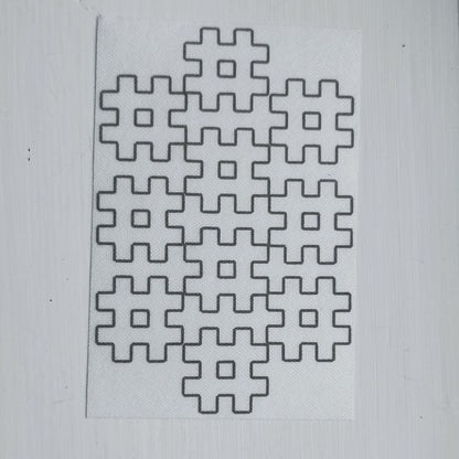 Sashiko Stick and Stitch Transfers