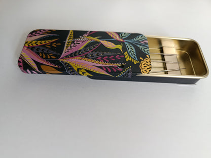 Magnetic Needle Tin Case Tiny Bird