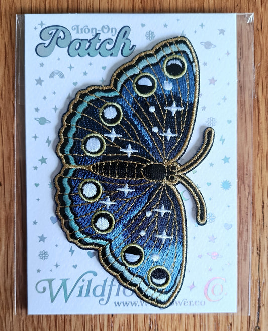 Iron on Butterfly Embroidery Patch