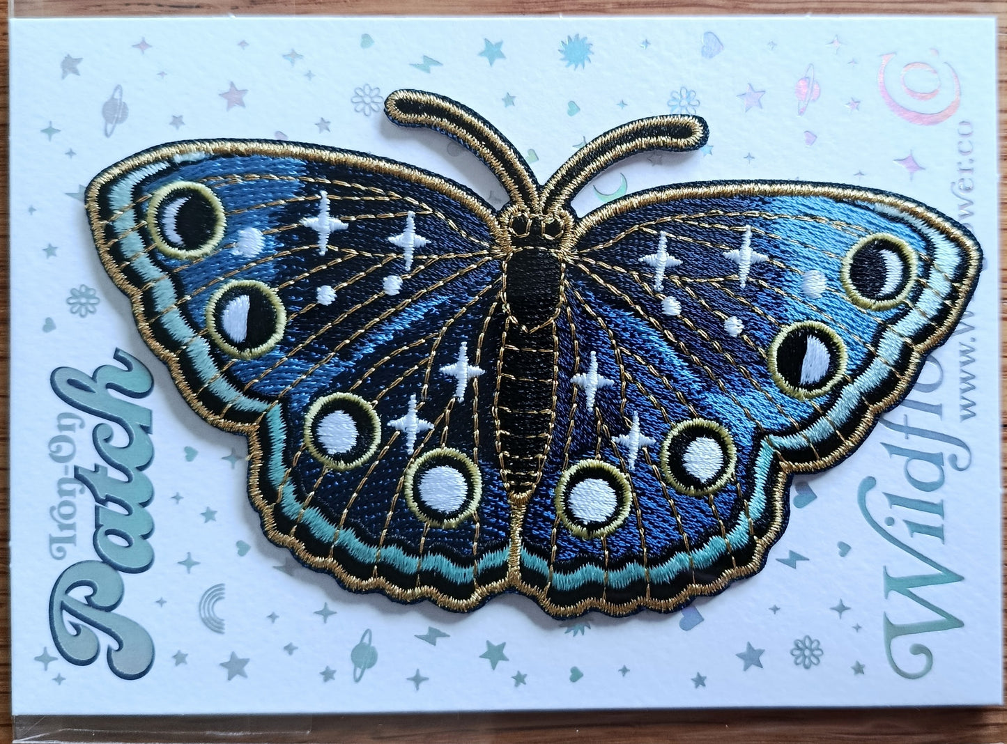 Iron on Butterfly Embroidery Patch