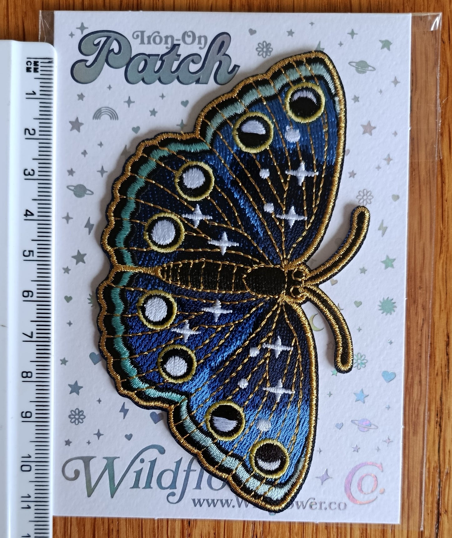Iron on Butterfly Embroidery Patch