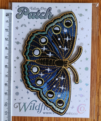 Iron on Butterfly Embroidery Patch