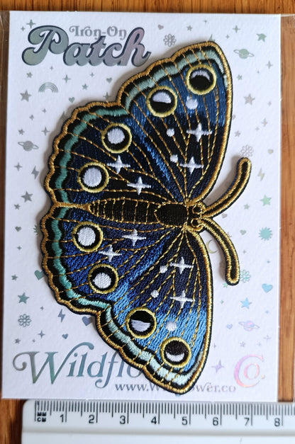 Iron on Butterfly Embroidery Patch