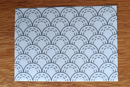 Sashiko Stick and Stitch Patterns Persimmon