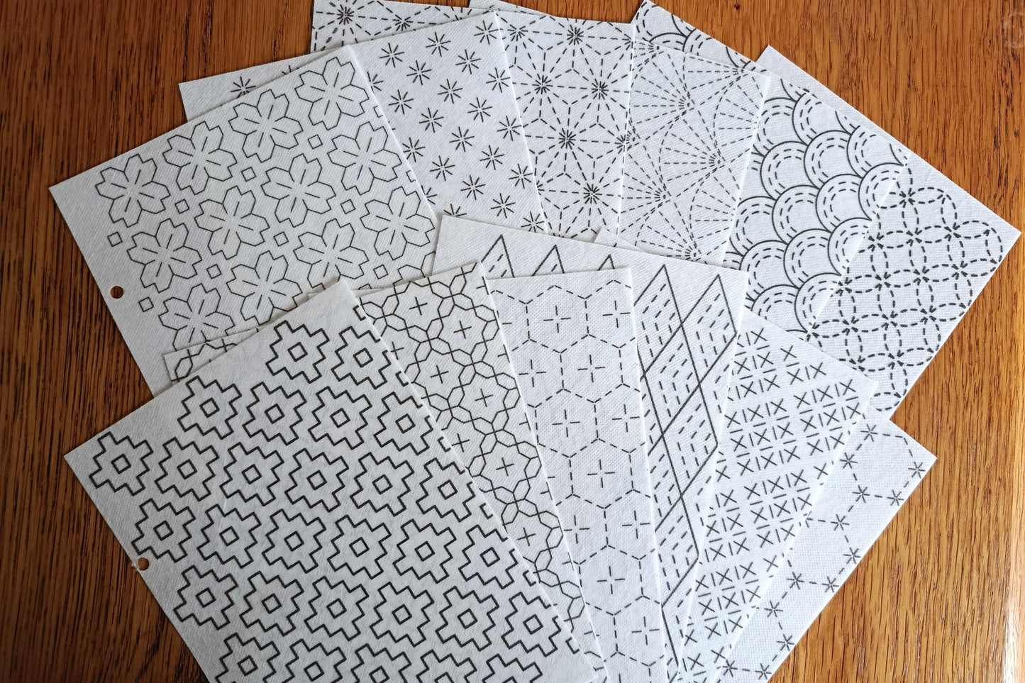 Sashiko Stick and Stitch Bundle of Patterns