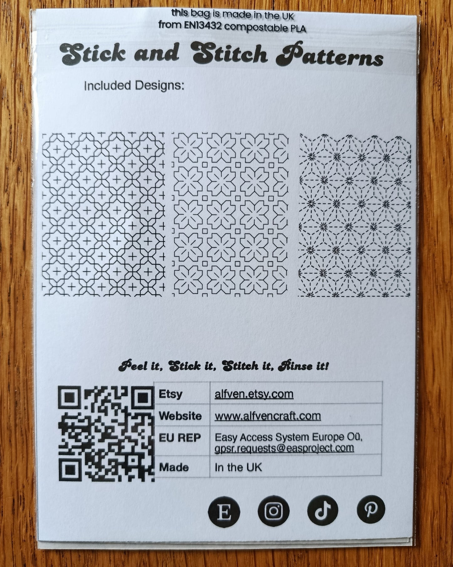 Sashiko Stick and Stitch Patterns Anasanoha