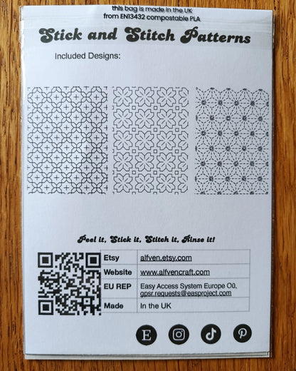Sashiko Stick and Stitch Patterns Anasanoha