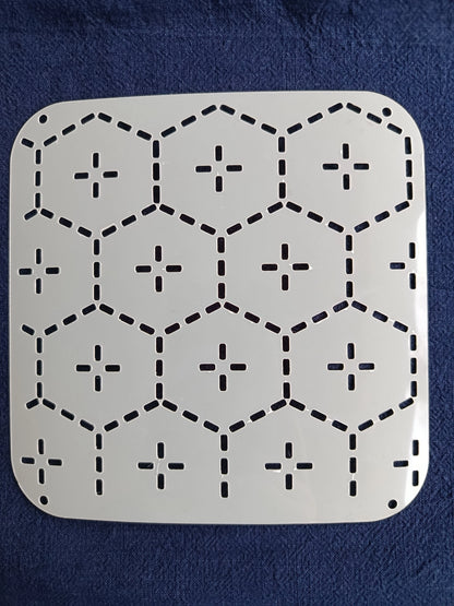 Jūji kikkō stencil
