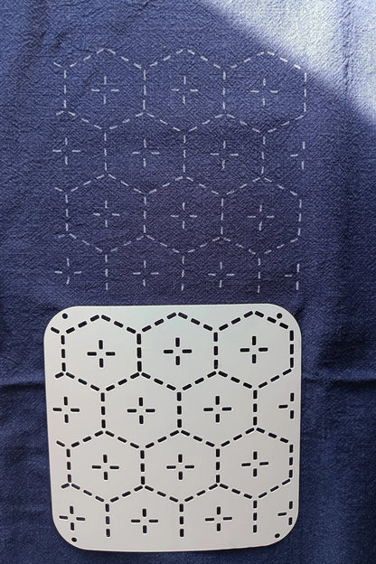 Jūji kikkō stencil