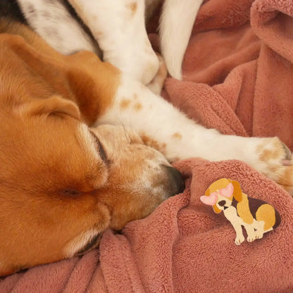 Beagle Iron on Patch