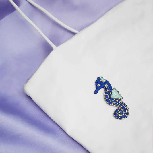Iron on Seahorse Patch