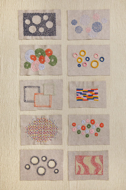 The Menders Wardobe, Eco Vita Naturally Dyed Organic Wool Thread, Weaving and Embellishing Pattern Book