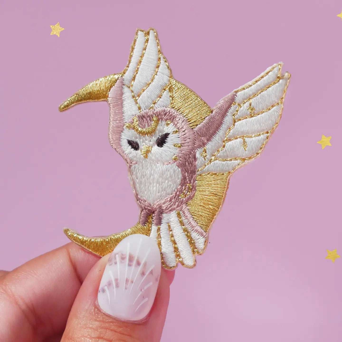 Mystical Owl Iron on Patch