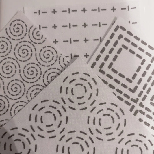 Removable Visible Mending Transfers, Washable Mending Transfer