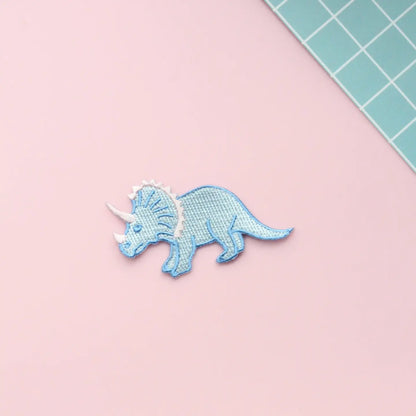 Triceratops Iron on Patch