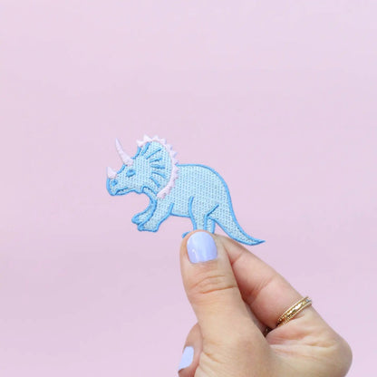 Triceratops Iron on Patch