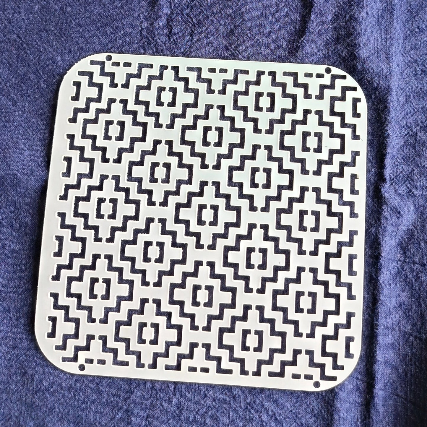 White Persimmon Stencil