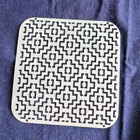 White Persimmon Stencil