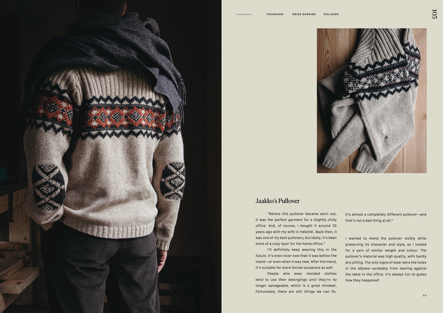 The Art of Knitwear Repair by Minttu Wikberg