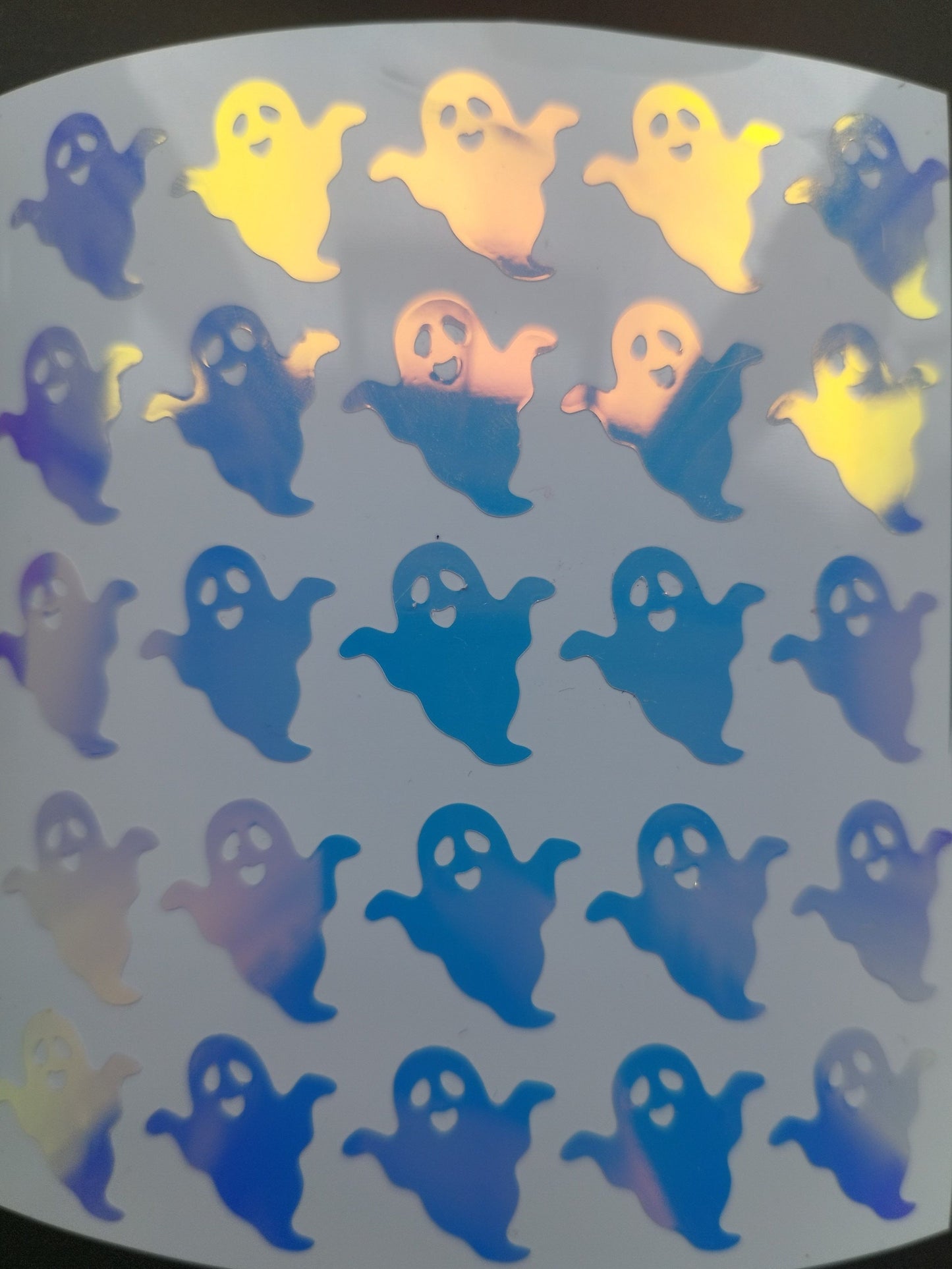 Vinyl Opal Ghost Sticker Sheets