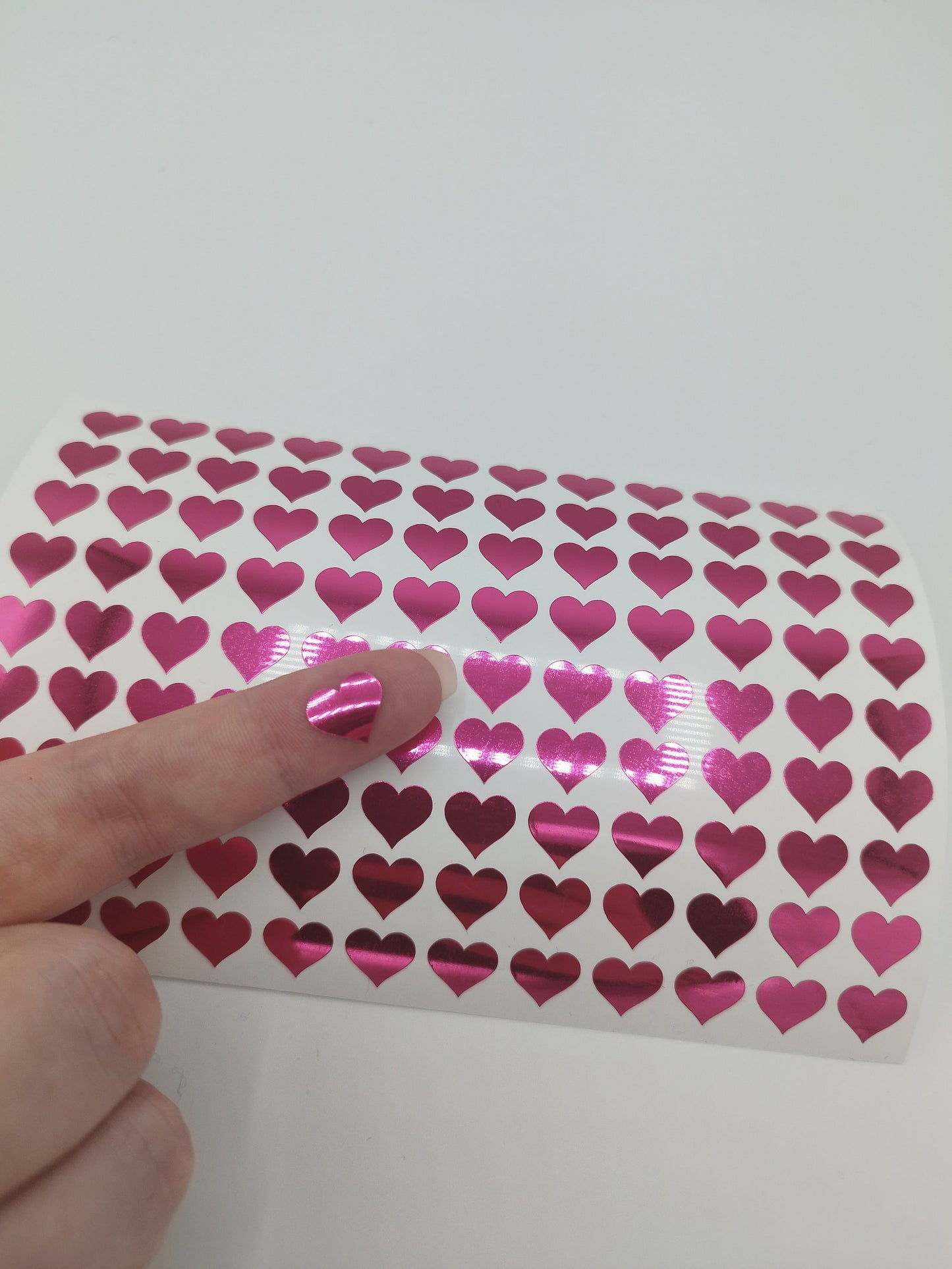 100 Heart Stickers