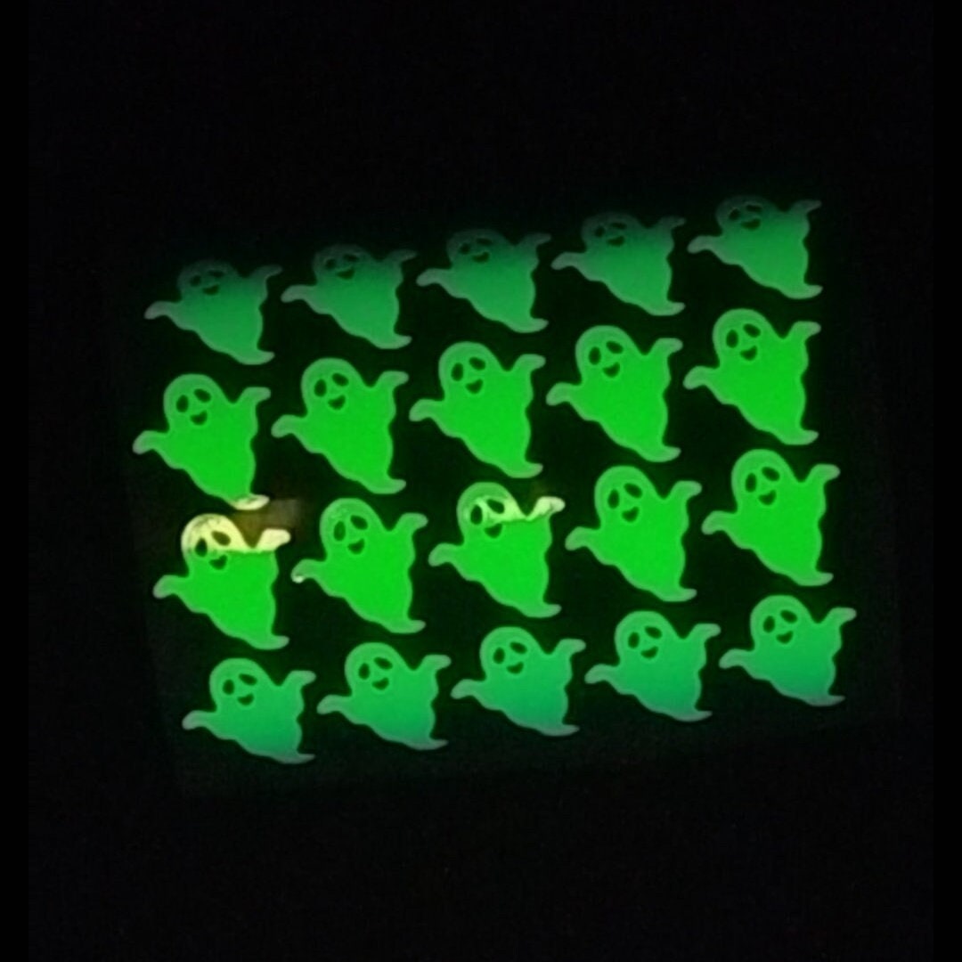 Glow in the Dark Ghost Stickers