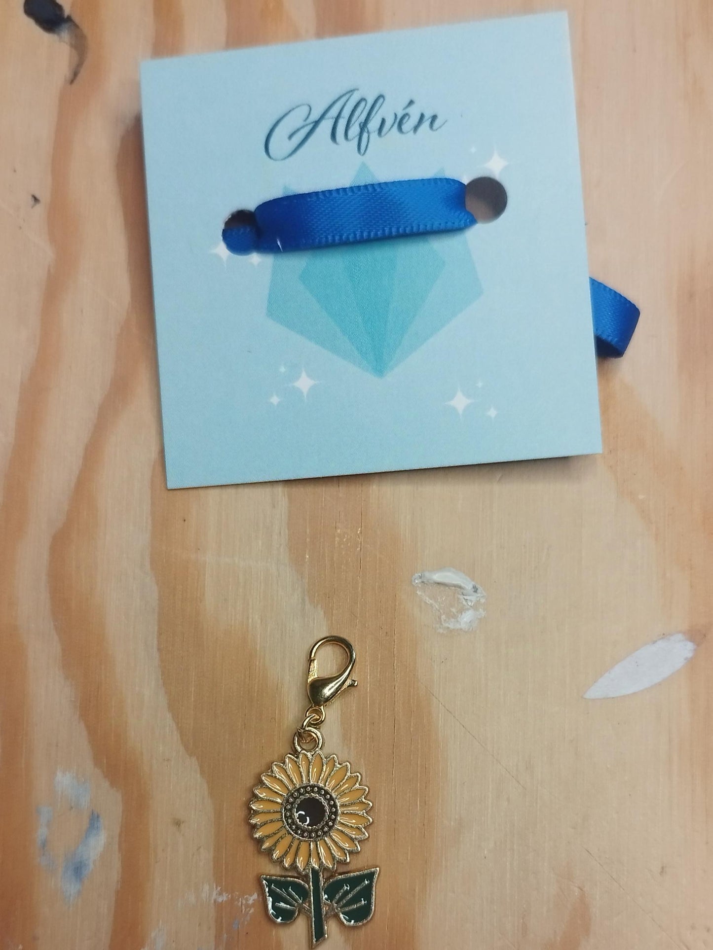 Sunflower Stitch Marker