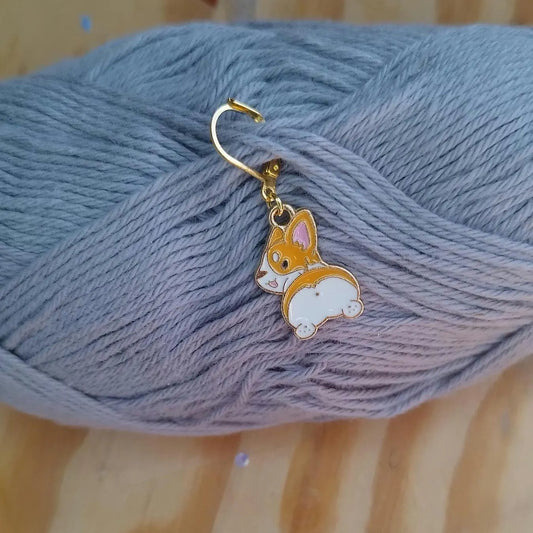 Corgi Butt Stitch Marker