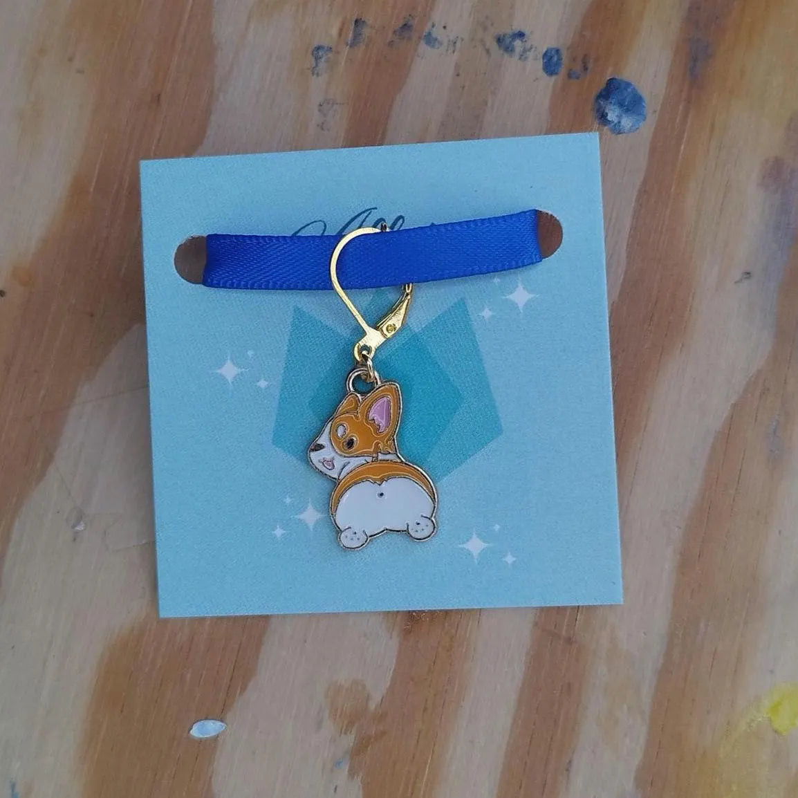 Corgi Butt Stitch Marker