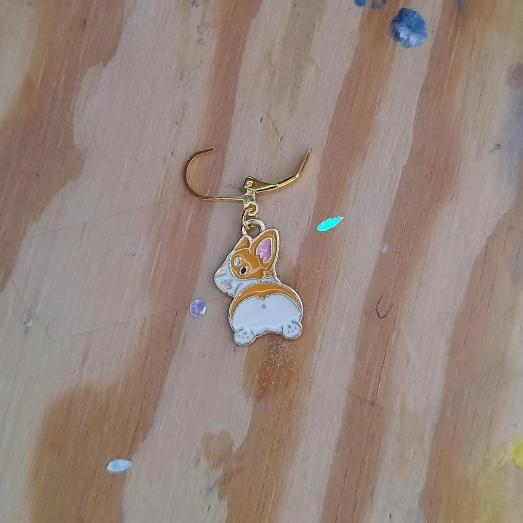 Corgi Butt Stitch Marker