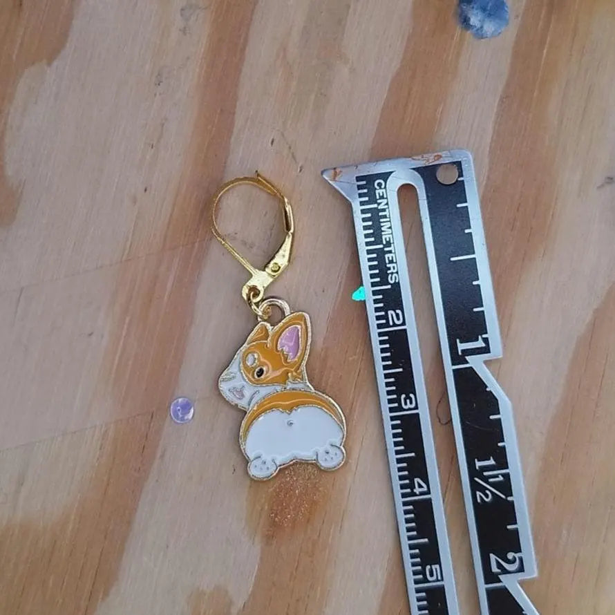 Corgi Butt Stitch Marker