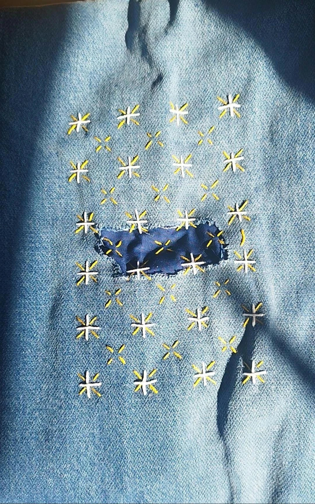 Washable Sashiko Transfers