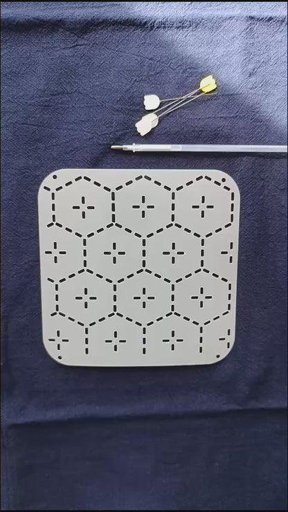 Jūji kikkō stencil