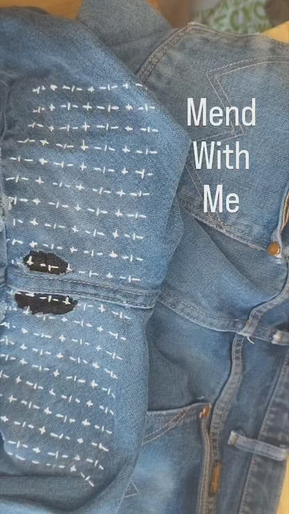 Removable Visible Mending Transfers, Washable Mending Transfer